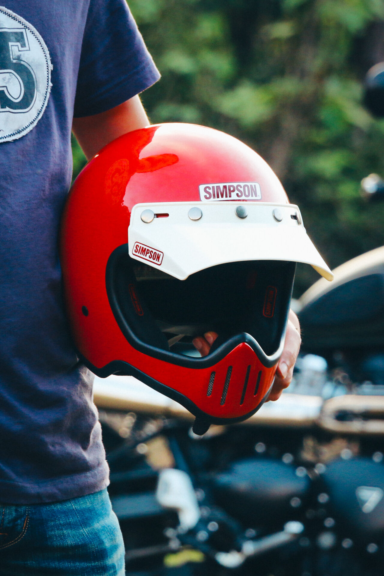 レビュー】シンプソン製ヘルメット「SIMPSON M50」を購入！ビンテージ